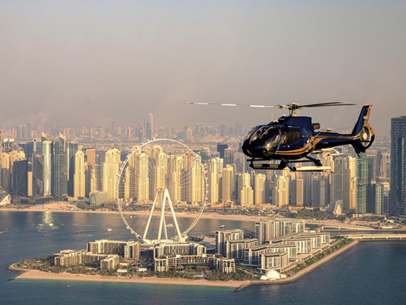 Helicopter Tour Dubai—Full City Coverage
