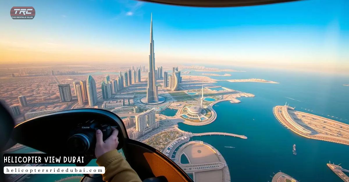 Helicopter View Dubai