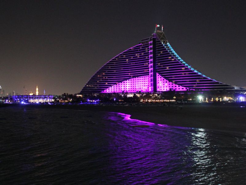 Night Helicopter Ride Dubai