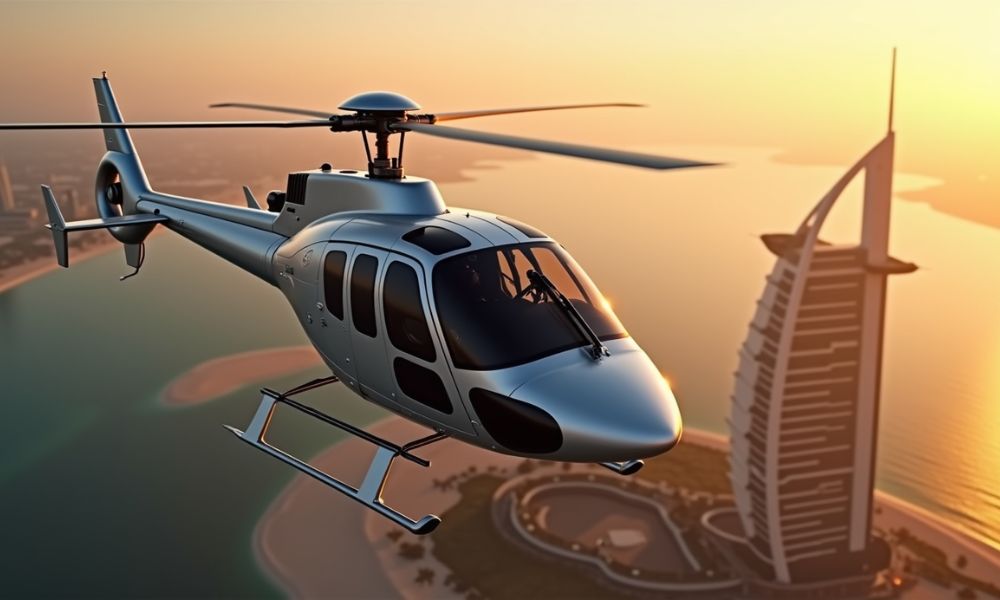 Luxury Helicopter Ride Dubai