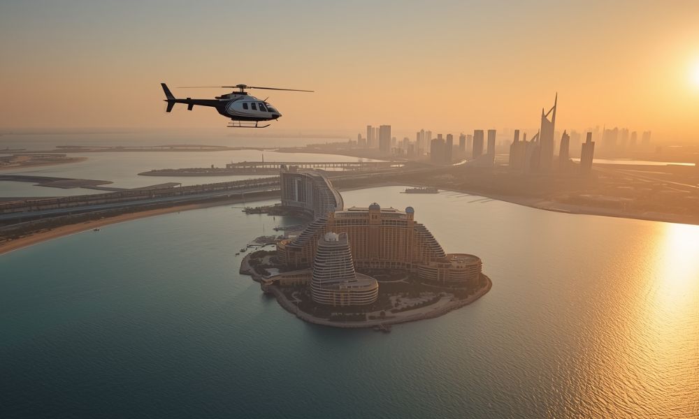Palm Jumeirah Helicopter Ride