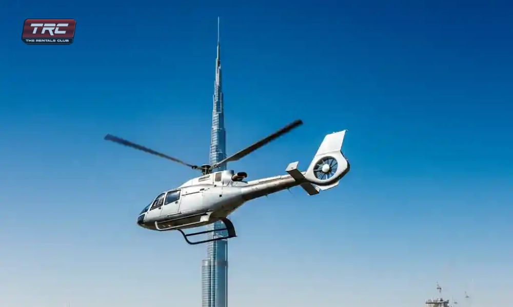 Burk khalifa Helicopter Ride