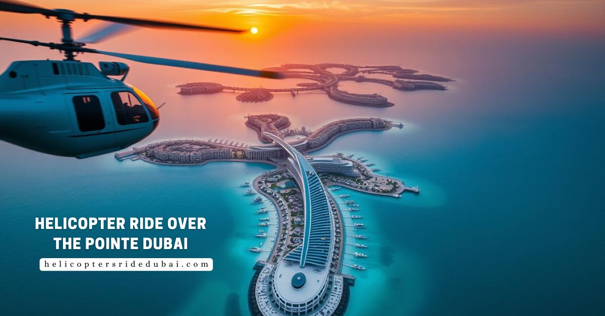 Helicopter Ride Over The Pointe Dubai