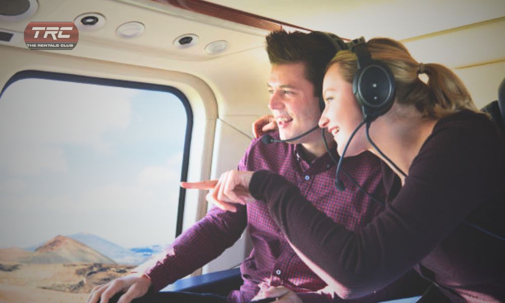 Couple Helicopter tour
