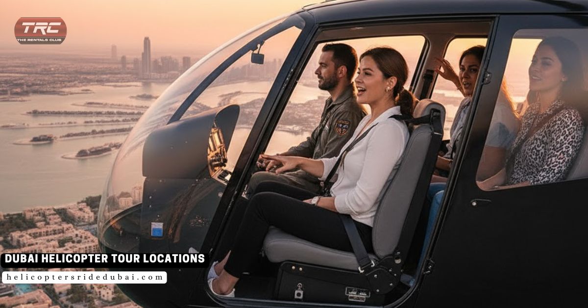 Dubai Helicopter Tour Locations