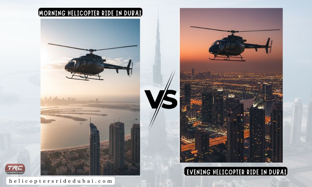 Morning vs Evening Helicopter Ride