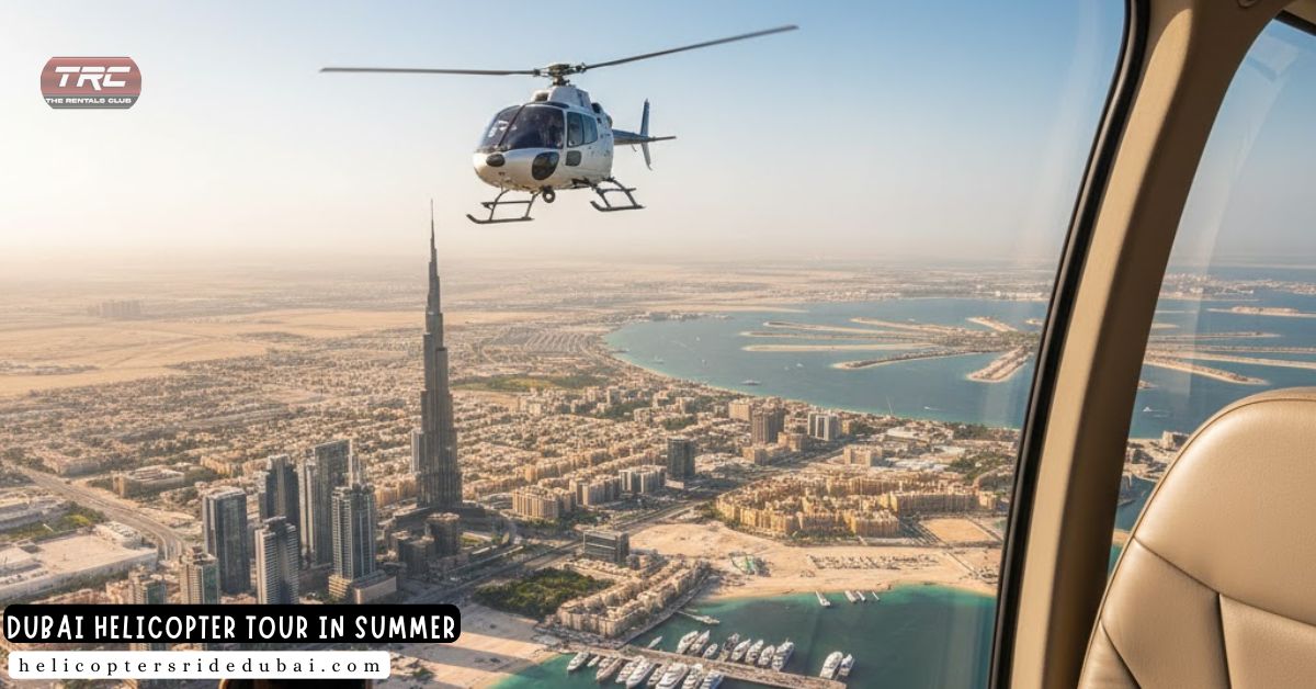 Dubai Helicopter Tour in Summer