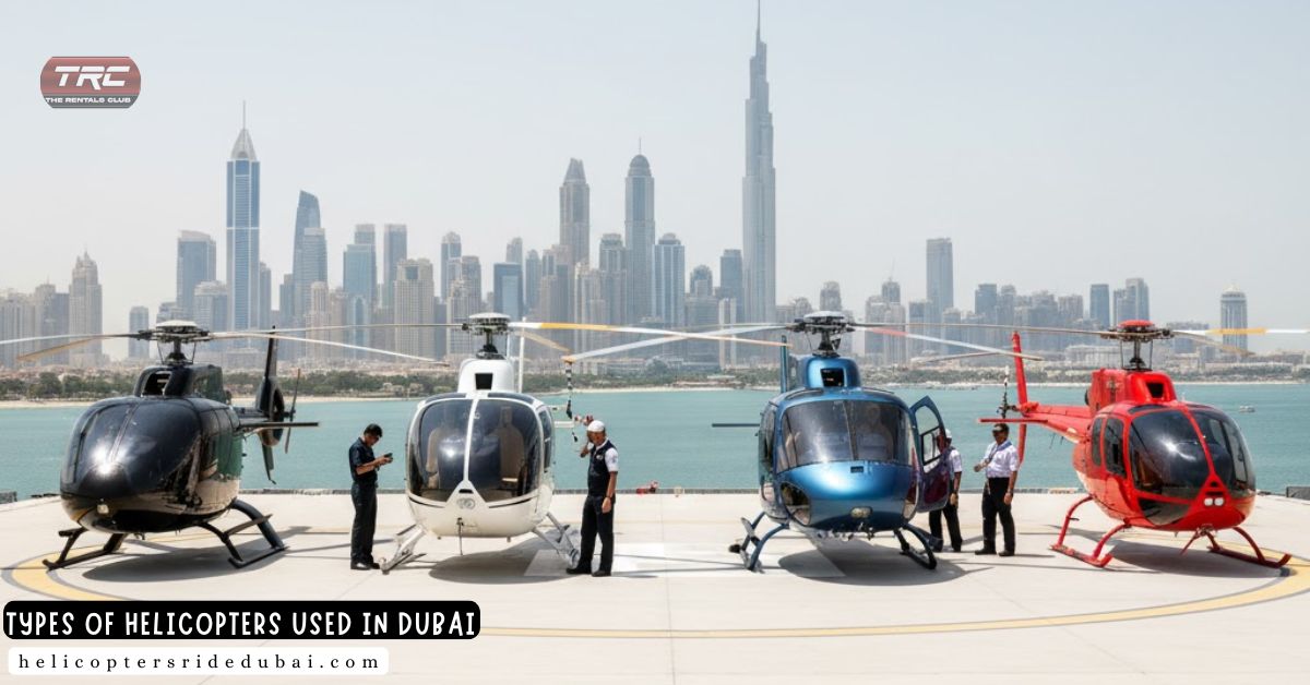 Types of Helicopters Used in Dubai