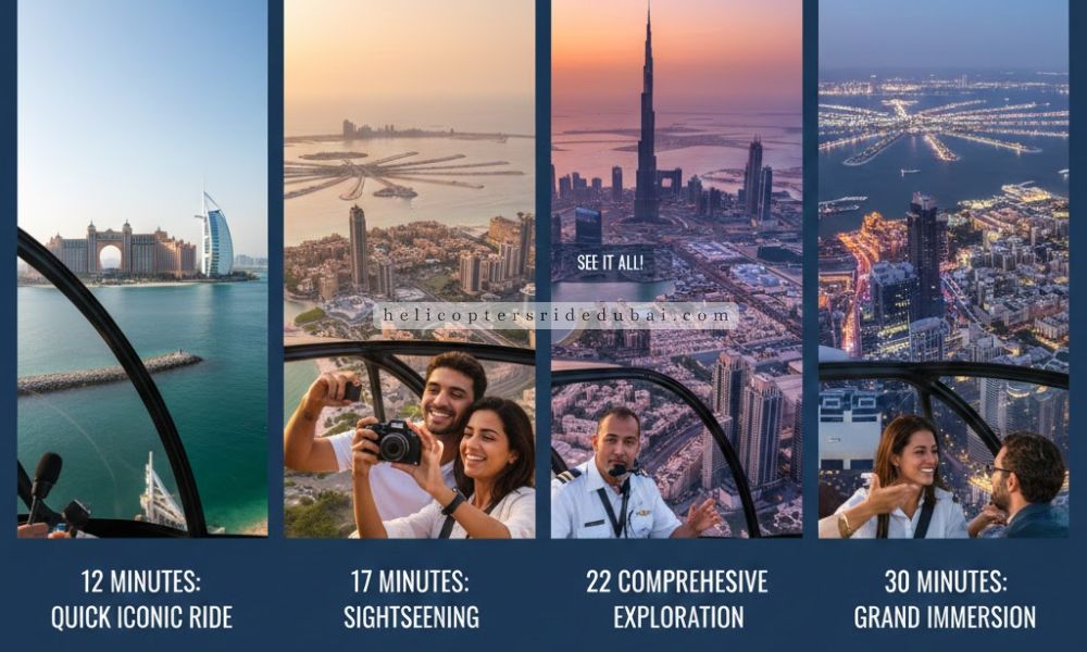 Compare Durations And Experiences Helicopter tours