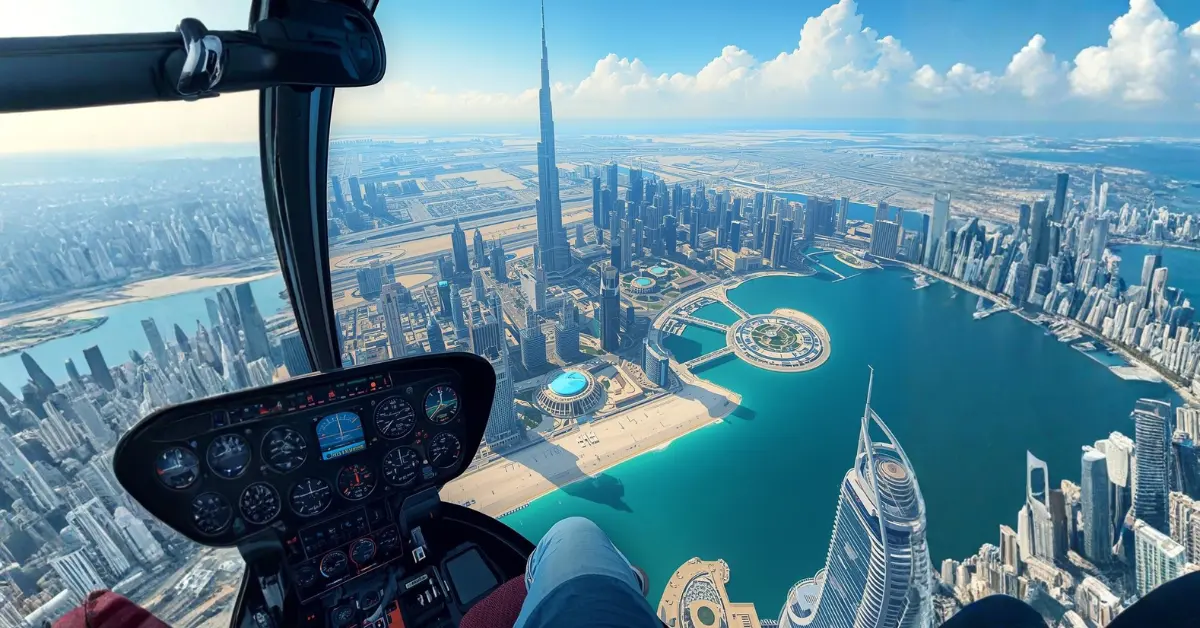 How to Book a Helicopter Ride in Dubai