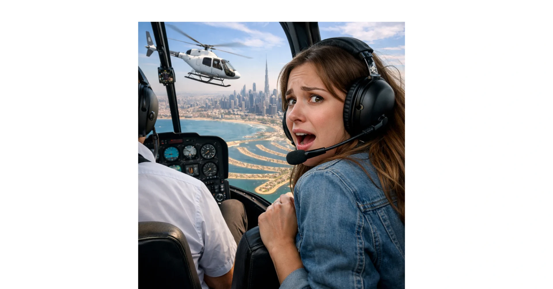 Is a Helicopter Ride in Dubai Scary for First-Timers?
